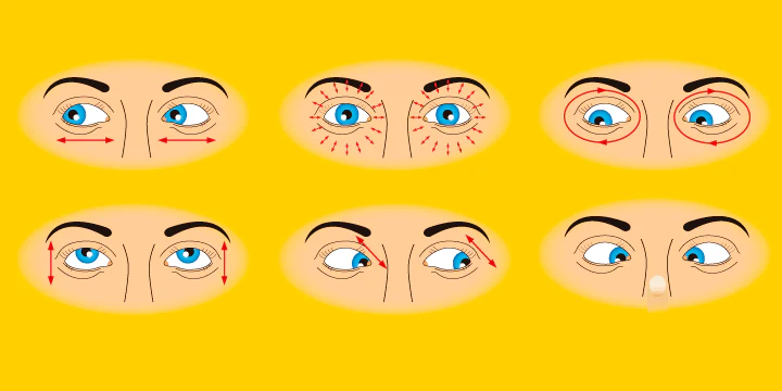 Técnicas de relajación para los ojos